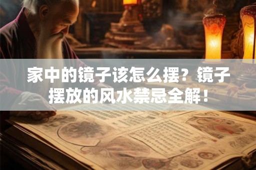 家中的镜子该怎么摆？镜子摆放的风水禁忌全解！