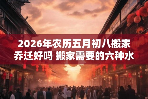 2026年农历五月初八搬家乔迁好吗 搬家需要的六种水果
