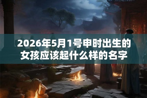 2026年5月1号申时出生的女孩应该起什么样的名字