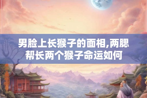 男脸上长猴子的面相,两腮帮长两个猴子命运如何