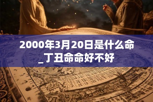 2000年3月20日是什么命_丁丑命命好不好