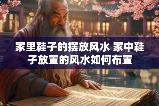 家里鞋子的摆放风水 家中鞋子放置的风水如何布置