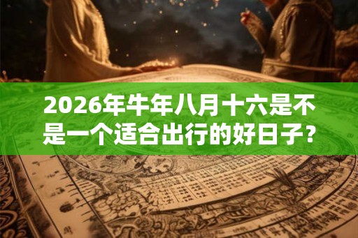 2026年牛年八月十六是不是一个适合出行的好日子？