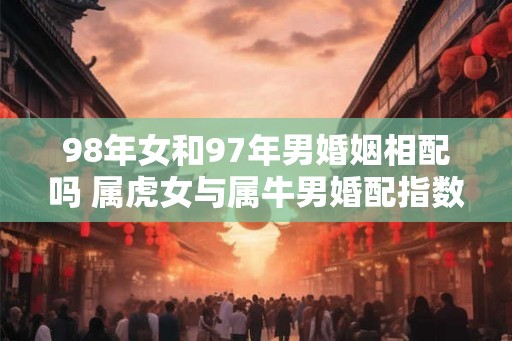 98年女和97年男婚姻相配吗 属虎女与属牛男婚配指数