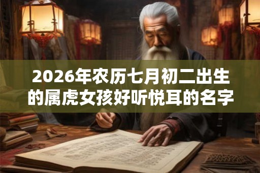 2026年农历七月初二出生的属虎女孩好听悦耳的名字精选 2026年农历七月初二出生的属虎女孩好听悦耳的名字精选