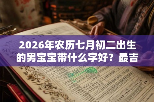 2026年农历七月初二出生的男宝宝带什么字好？最吉利的名字