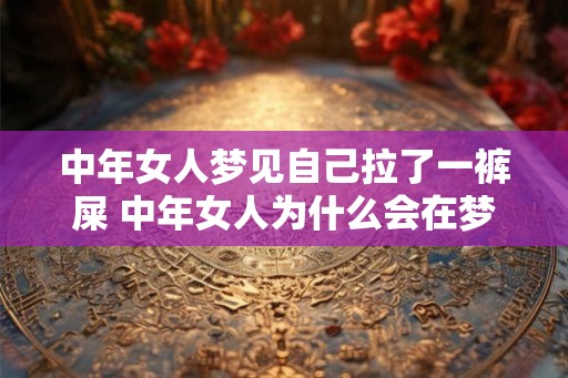 中年女人梦见自己拉了一裤屎 中年女人为什么会在梦中拉裤屎