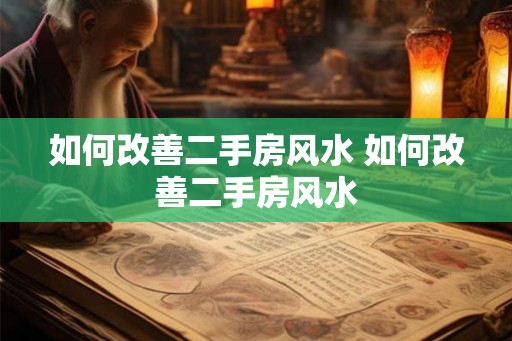 如何改善二手房风水 如何改善二手房风水 如何改善二手房风水 如何改善二手房风水