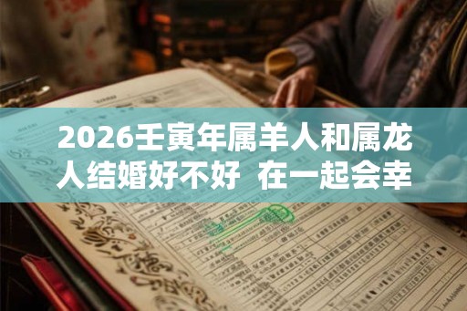 2026壬寅年属羊人和属龙人结婚好不好  在一起会幸福吗