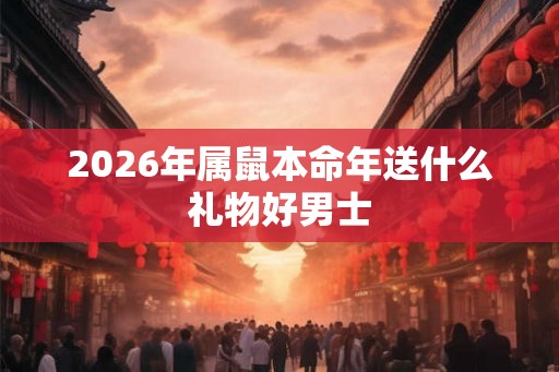 2026年属鼠本命年送什么礼物好男士