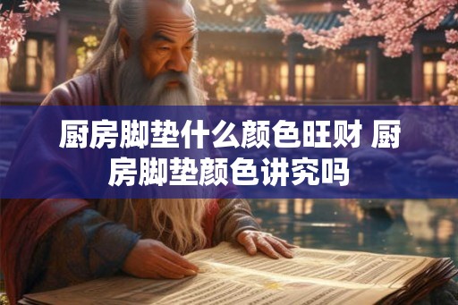 厨房脚垫什么颜色旺财 厨房脚垫颜色讲究吗