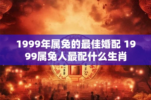 1999年属兔的最佳婚配 1999属兔人最配什么生肖
