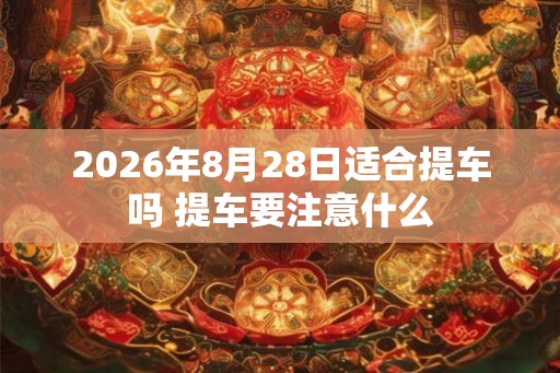 2026年8月28日适合提车吗 提车要注意什么 2026年8月28日适合提车吗 提车要注意什么