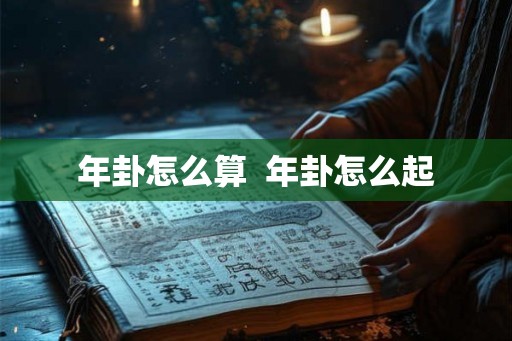 年卦怎么算  年卦怎么起