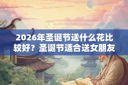 2026年圣诞节送什么花比较好？圣诞节适合送女朋友的话