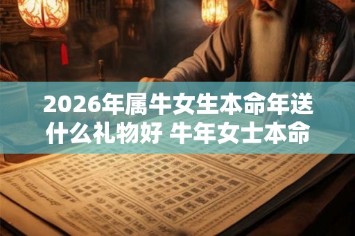 2026年属牛女生本命年送什么礼物好 牛年女士本命年送什么合适