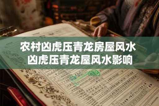 农村凶虎压青龙房屋风水 凶虎压青龙屋风水影响 农村凶虎压青龙房屋风水 凶虎压青龙屋风水影响
