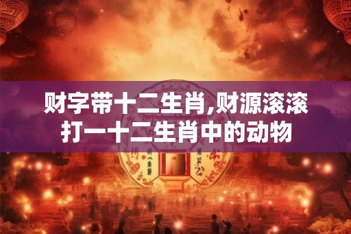 财字带十二生肖,财源滚滚打一十二生肖中的动物