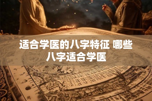 适合学医的八字特征 哪些八字适合学医