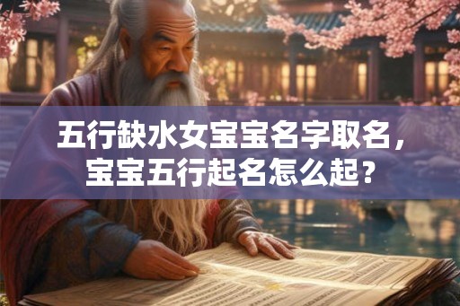 五行缺水女宝宝名字取名，宝宝五行起名怎么起？