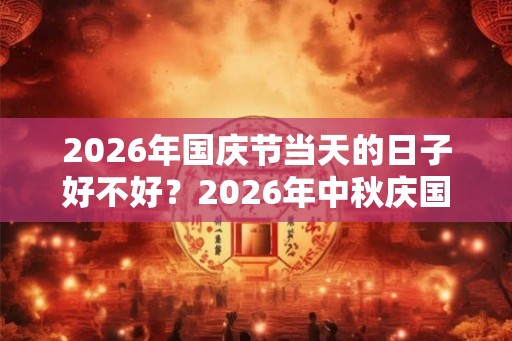 2026年国庆节当天的日子好不好?2026年中秋庆国庆节是黄道吉日吗? 2026年国庆节当天的日子好不好?2026年中秋庆国庆节是黄道吉日吗?