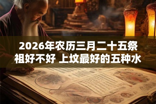 2026年农历三月二十五祭祖好不好 上坟最好的五种水果 2026年农历三月二十五祭祖好不好 上坟最好的五种水果