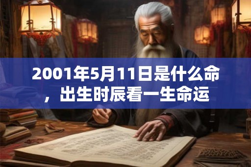 2001年5月11日是什么命，出生时辰看一生命运