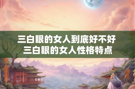 三白眼的女人到底好不好 三白眼的女人性格特点