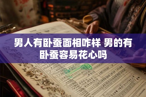 男人有卧蚕面相咋样 男的有卧蚕容易花心吗