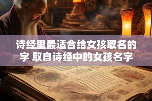 诗经里最适合给女孩取名的字 取自诗经中的女孩名字
