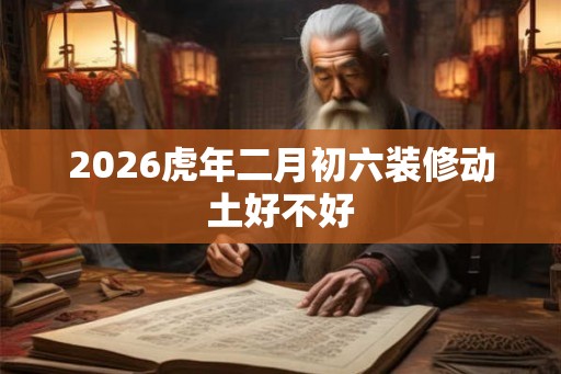 2026虎年二月初六装修动土好不好