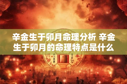 辛金生于卯月命理分析 辛金生于卯月的命理特点是什么