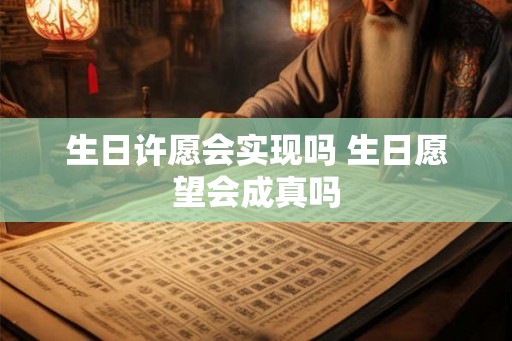 生日许愿会实现吗 生日愿望会成真吗 生日许愿会实现吗 生日愿望会成真吗