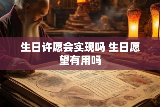 生日许愿会实现吗 生日愿望有用吗 生日许愿会实现吗 生日愿望有用吗