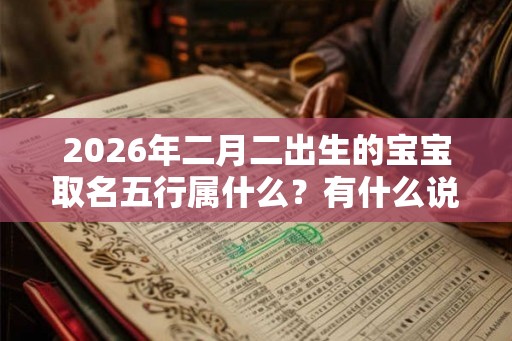 2026年二月二出生的宝宝取名五行属什么?有什么说法? 2026年二月二出生的宝宝取名五行属什么?有什么说法?