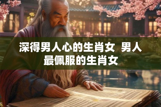 深得男人心的生肖女  男人最佩服的生肖女