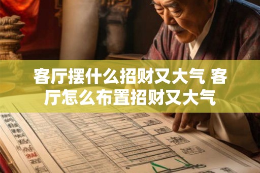 客厅摆什么招财又大气 客厅怎么布置招财又大气