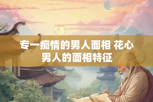 专一痴情的男人面相 花心男人的面相特征 专一痴情的男人面相 花心男人的面相特征