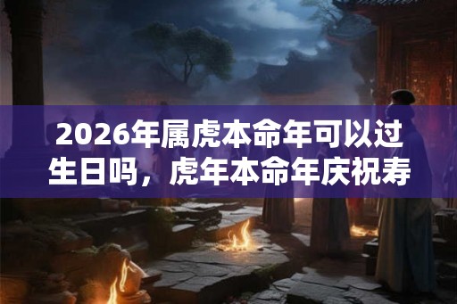 2026年属虎本命年可以过生日吗,虎年本命年庆祝寿宴好吗? 2026年属虎本命年可以过生日吗,虎年本命年庆祝寿宴好吗?