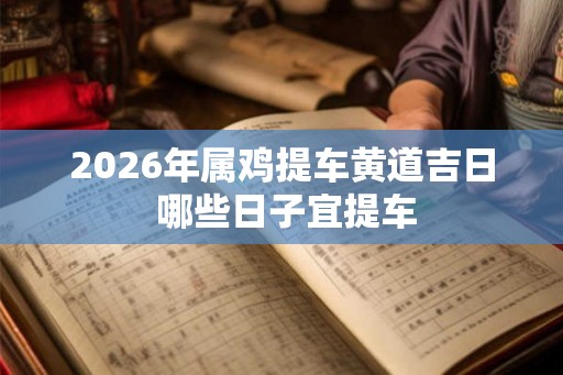 2026年属鸡提车黄道吉日 哪些日子宜提车 2026年属鸡提车黄道吉日 哪些日子宜提车