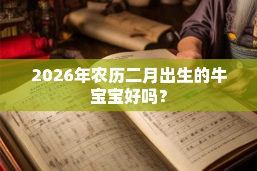 2026年农历二月出生的牛宝宝好吗？