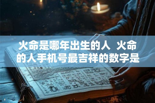 火命是哪年出生的人  火命的人手机号最吉祥的数字是什么