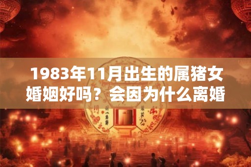 1983年11月出生的属猪女婚姻好吗?会因为什么离婚? 1983年11月出生的属猪女婚姻好吗?会因为什么离婚?