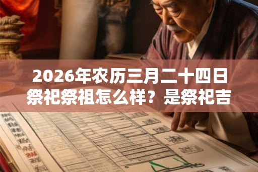 2026年农历三月二十四日祭祀祭祖怎么样？是祭祀吉日吗？