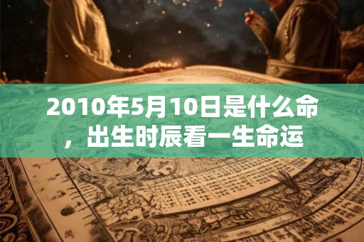 2010年5月10日是什么命，出生时辰看一生命运