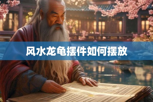 风水龙龟摆件如何摆放