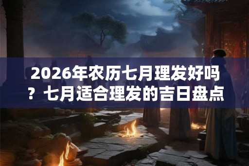 2026年农历七月理发好吗？七月适合理发的吉日盘点