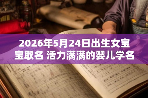 2026年5月24日出生女宝宝取名 活力满满的婴儿学名推荐 2026年5月24日出生女宝宝取名 活力满满的婴儿学名推荐
