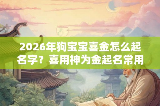 2026年狗宝宝喜金怎么起名字?喜用神为金起名常用字? 2026年狗宝宝喜金怎么起名字?喜用神为金起名常用字?