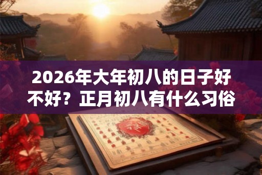 2026年大年初八的日子好不好？正月初八有什么习俗活动？